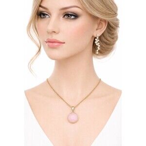 Gold tone necklace & Earrings Sanctuary Project & Baiblebar